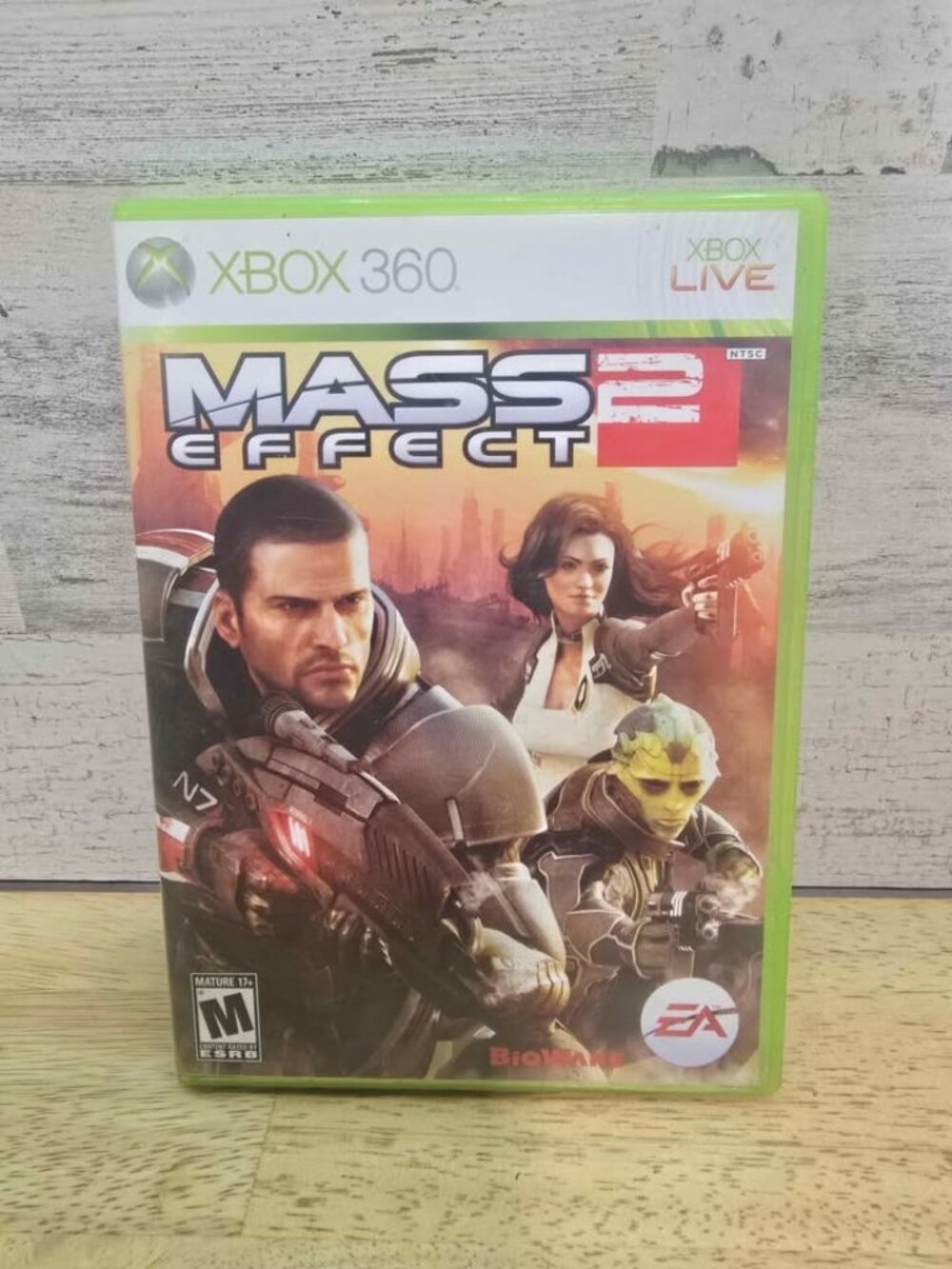 Mass Effect 2 Microsoft Xbox 360 Video Game Complete CIB